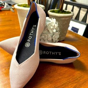 GORGEOUS PAIR of PALE PINK ROTHY’S